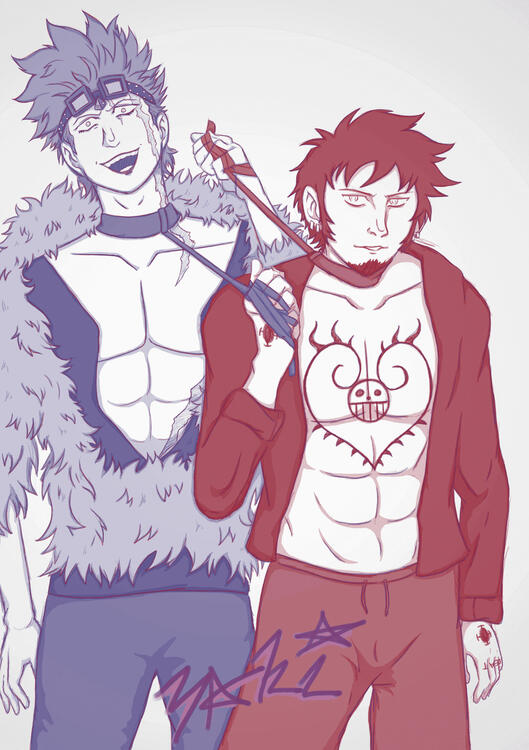 Eustass Kid x Trafalgar Law