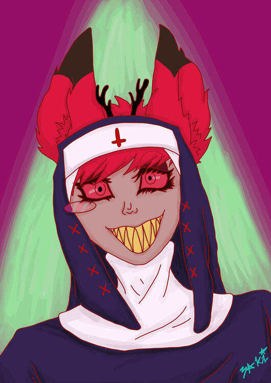Alastor Nun / Hazbin Hotel