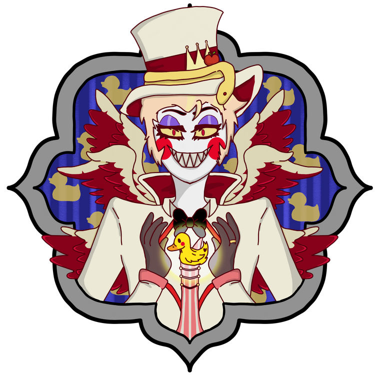 &quot;Let me Duck You with My Angelic Power!&quot; / Lucifer from Hazbin Hotel