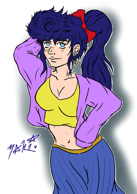 Female!Josuke Higashikata